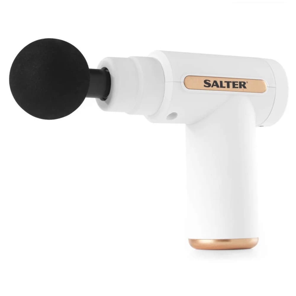 Salter Mini Electric Massage Gun - White | EE7427WHTSTKEU7
