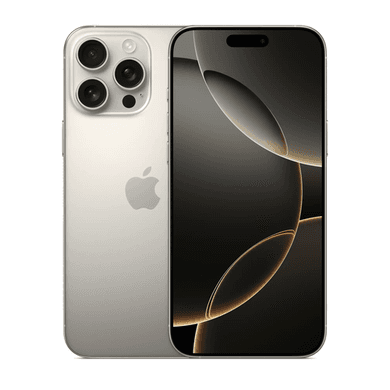 Refurbished Apple iPhone 16 Pro Natural Titanium 6.3" 256GB 5G Unlocked & SIM Free Smartphone