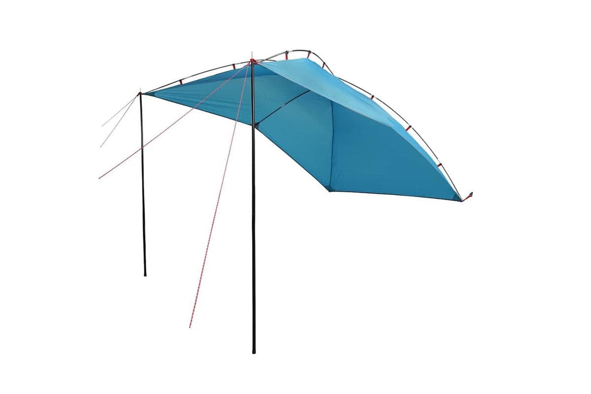 Vidaxl Car Tent Blue Waterproof