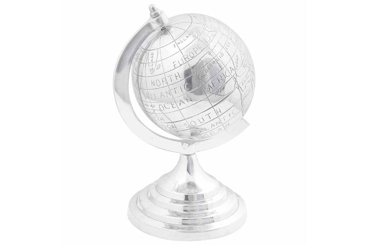 Sculpture Silver Aluminium