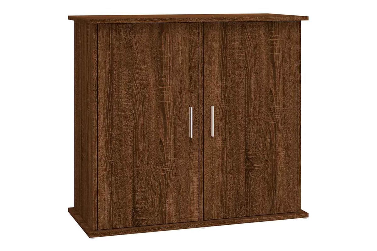 Vidaxl Aquarium Stand Brown Oak 81x36x73 Cm Engineered Wood