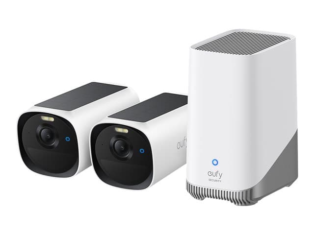 ANKER - Eufy EufyCam E40 - network surveillance camera - with HomeBase S380