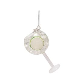 Gin & Tonic Glass Tree Decoration