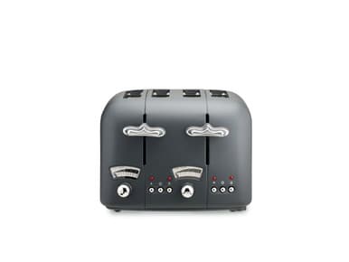 DeLonghi Argento Silva Grey 4 Slice Toaster | CT04.GY