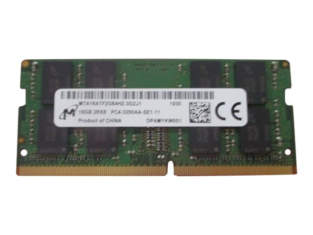 HP - DDR4 - module - 16 GB - SO-DIMM 260-pin - 3200 MHz / PC4-25600 - unbuffered