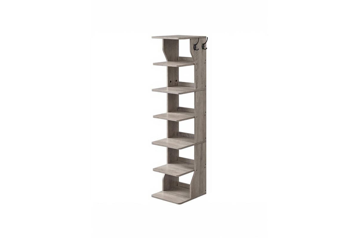 Vasagle Shoe Rack | Tall Shoe Organiser | Particleboard | Slim