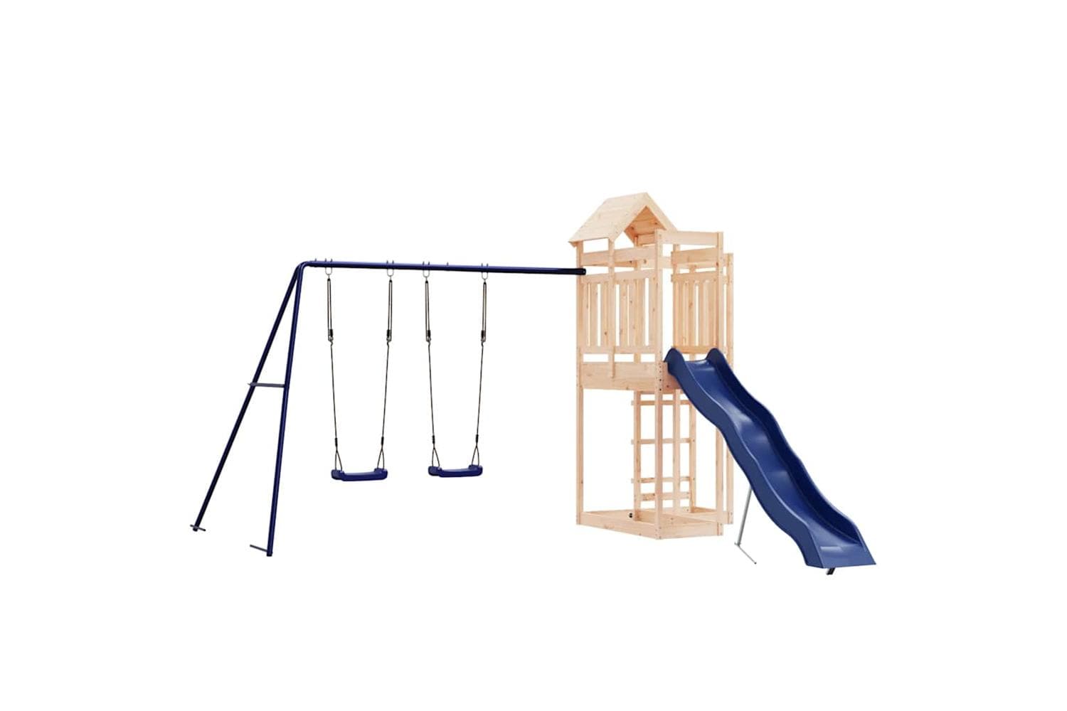 Vidaxl 3156886 Outdoor Playset Solid Wood Pine