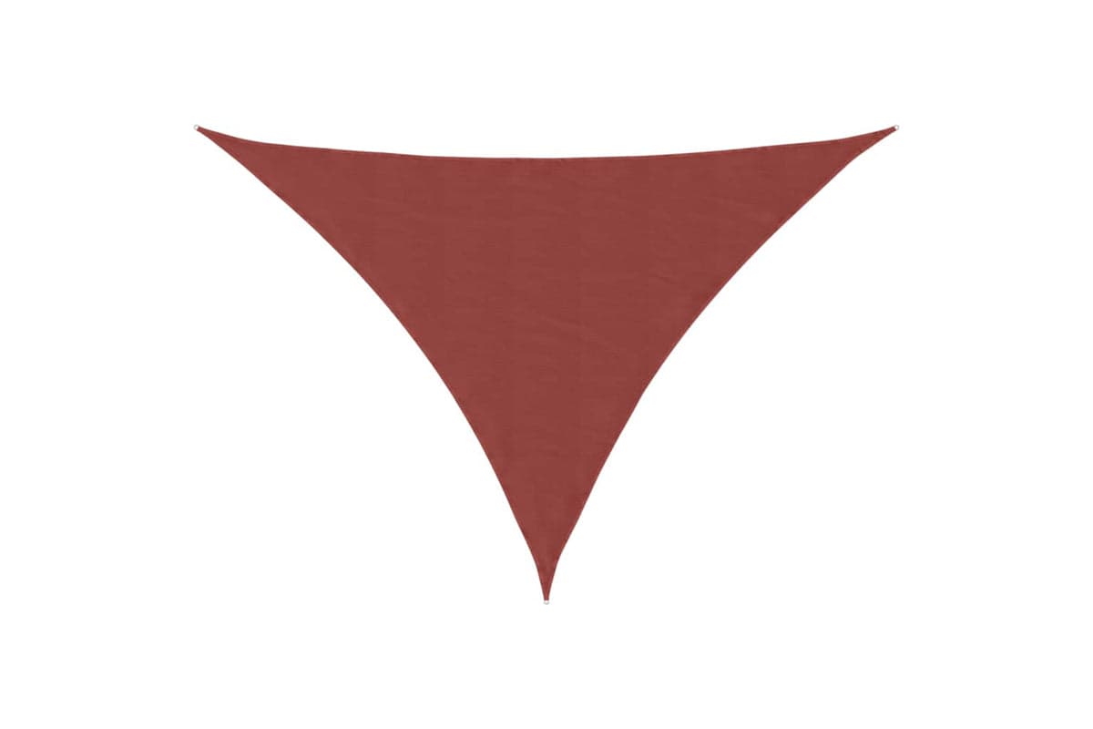 Vidaxl 135401 Sunshade Sail Oxford Fabric Triangular 5x6x6 M Terracotta