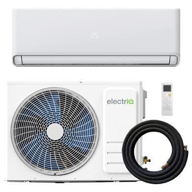 electriQ Easy-Fit 18000 BTU A+++ WiFi Smart Wall Mounted Split Air Conditioner with Heat Pump and Installation Included