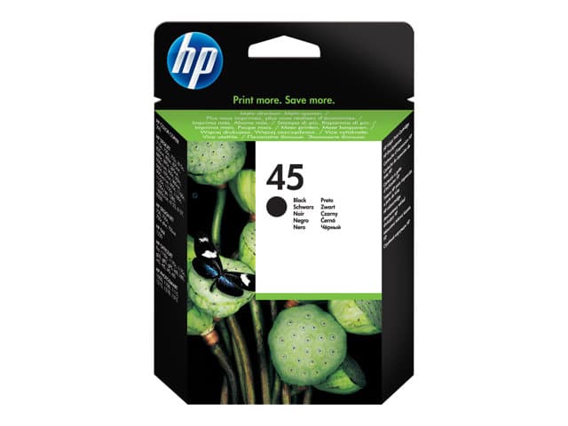 HP - 45 Large - Large - black - original - ink cartridge