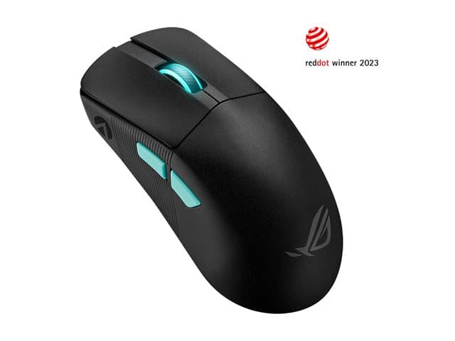 ASUSTEK - ASUS ROG Harpe Ace - Aim Lab Edition - mouse - USB 2.0, 2.4 GHz, Bluetooth 5.1 - black