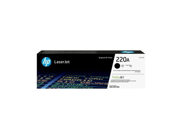 HP - 220A - black - original - LaserJet - toner cartridge (W2200A)