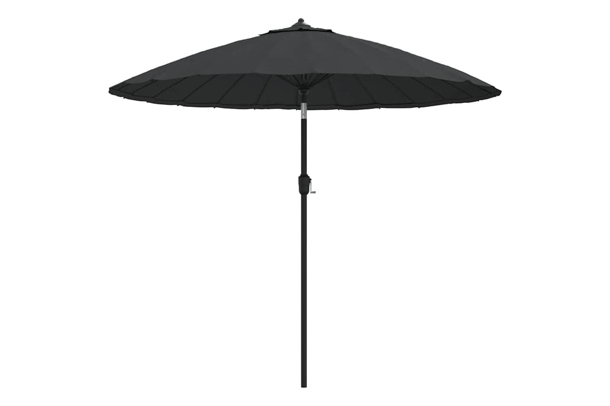 vidaXL 47306 Outdoor Parasol With Aluminium Pole 270cm Anthracite
