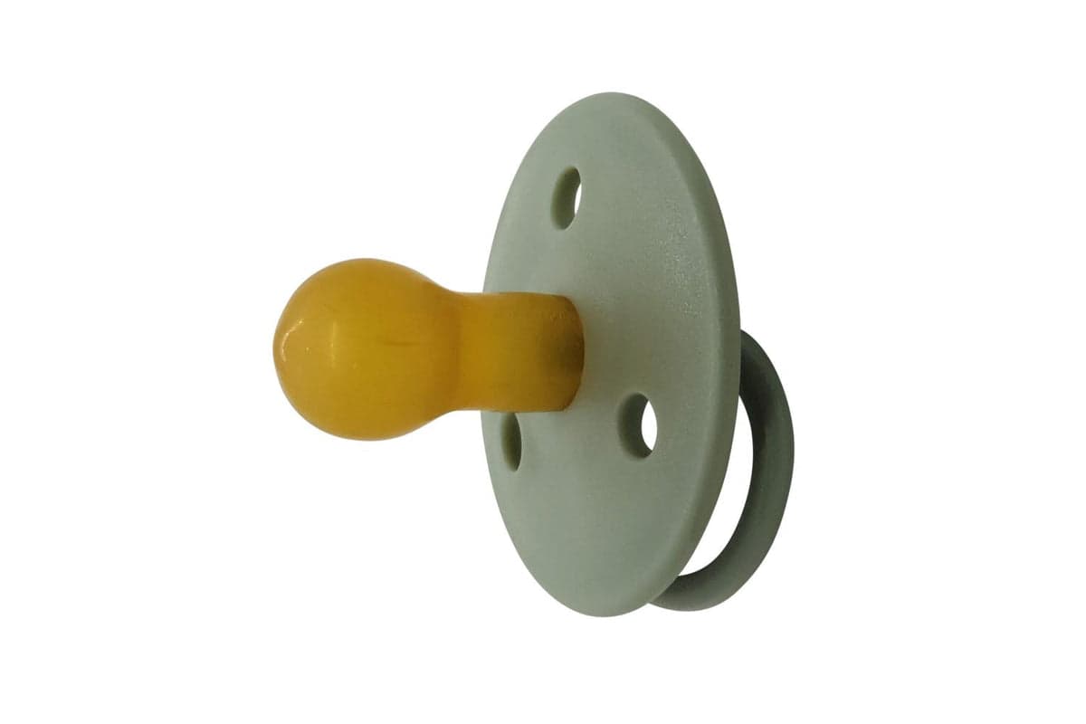 Mininor Round Latex Soother | 0m+ | Green