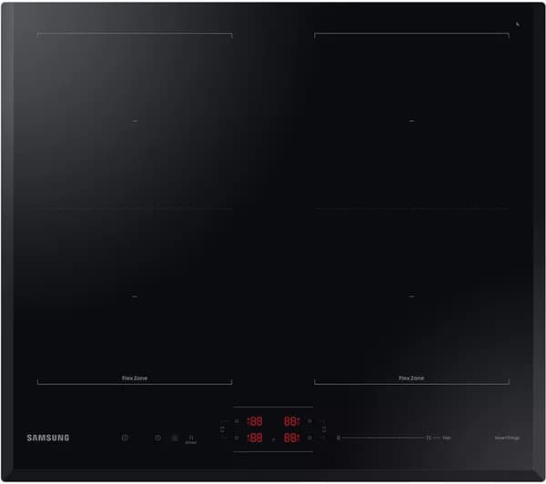 SAMSUNG NZ64B5066KK/U1 59 cm Electric Induction Smart Hob - Black