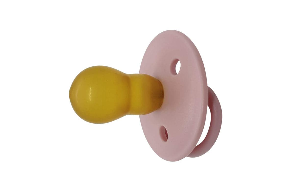 Mininor Round Latex Soother | 6m | Red