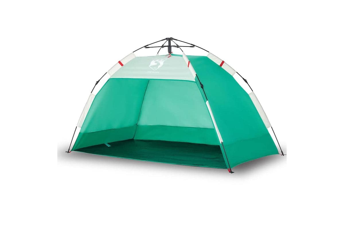 Vidaxl Beach Tent 2-person Sea Green Quick Release Waterproof