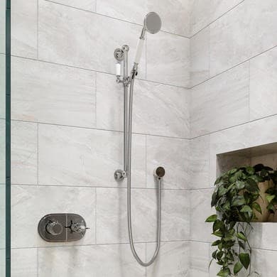 Camden Chrome 1 Outlet Thermostatic Mixer Shower Set