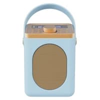 Majority Little Shelford Portable Bluetooth DAB/FM Radio, Duck Egg | LSH-DAB