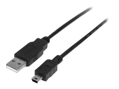 STARTECH.COM - StarTech 0.5m Mini USB 2.0 Cable A to Mini B M/M - USB cable - USB to mini-USB Type B - 50 cm