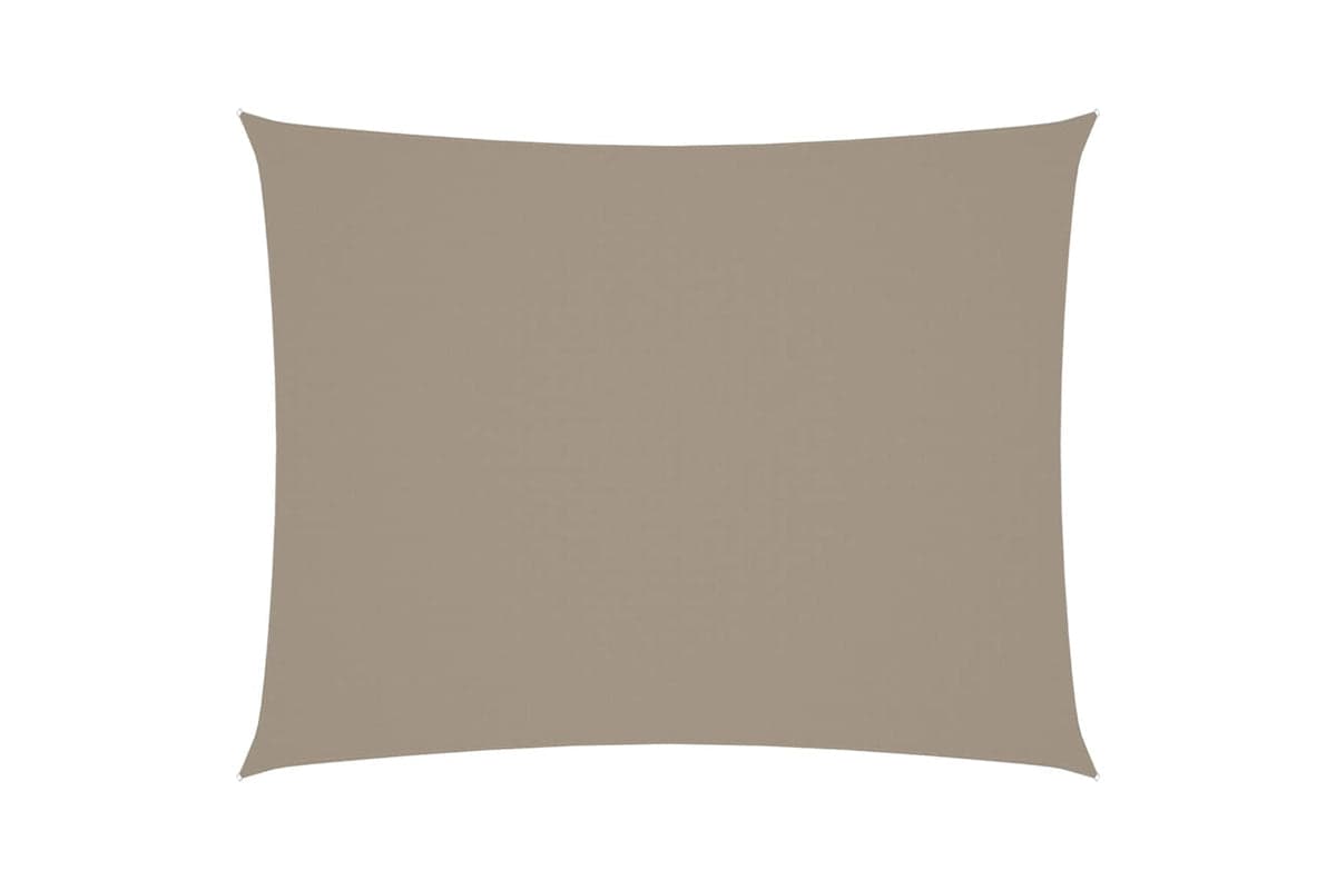 Vidaxl 135440 Sunshade Sail Oxford Fabric Rectangular 5x7 M Taupe
