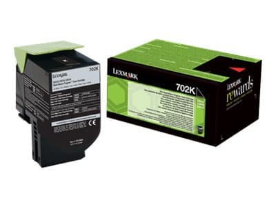LEXMARK - 702K - black - original - toner cartridge
