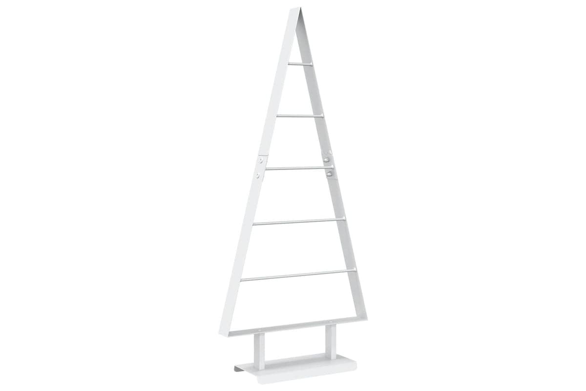Vidaxl Metal Christmas Tree With Triangle Stand Kuopio 90 Cm Steel