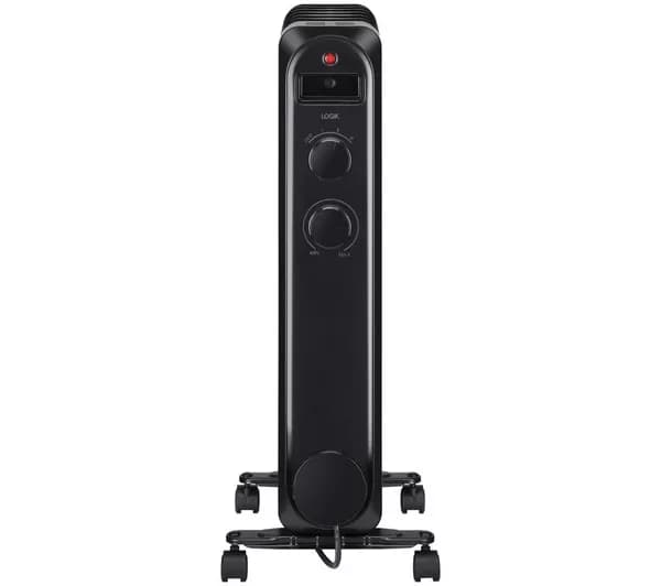 LOGIK L15OFR26 Portable Oil-Filled Radiator - Black