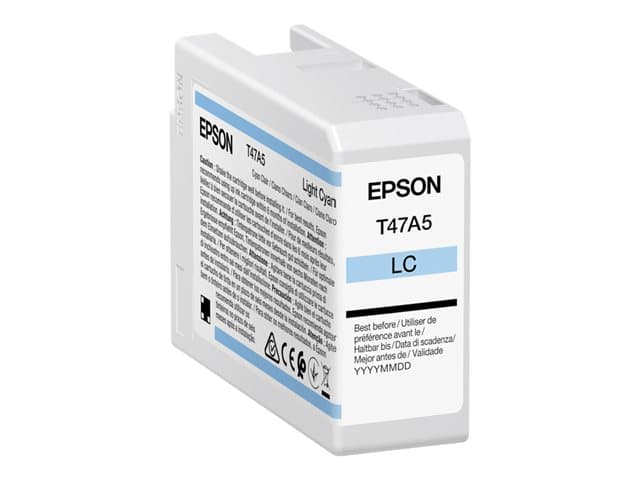 EPSON - T47A5 - light cyan - original - ink cartridge