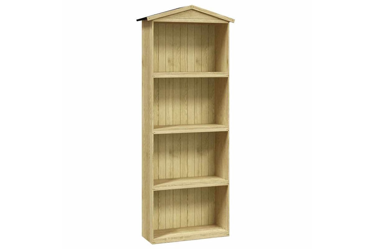 vidaXL Garden Tool Shed 87x33x222cm Impregnated Pinewood