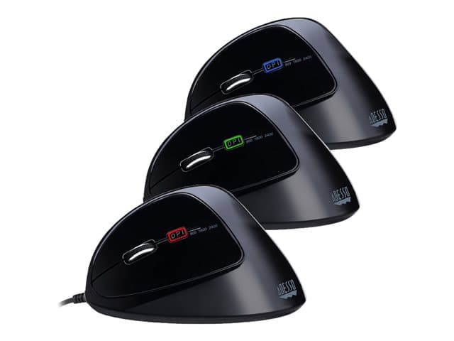 Adesso - iMouse E7 - vertical mouse - USB