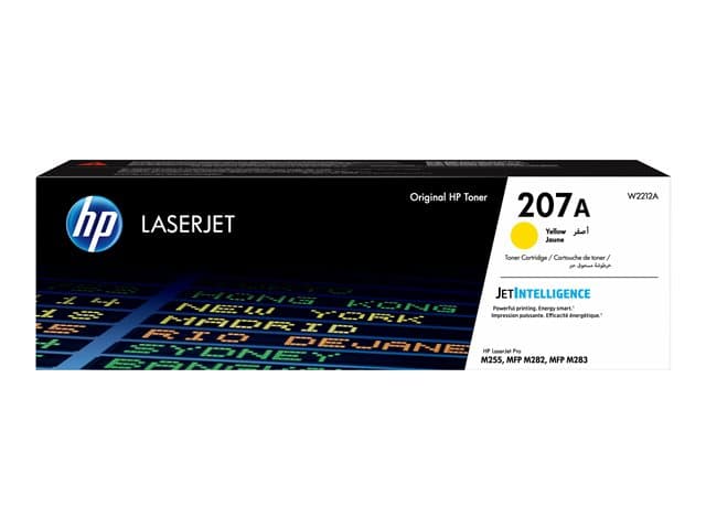 HP - 207A - yellow - original - LaserJet - toner cartridge (W2212A)