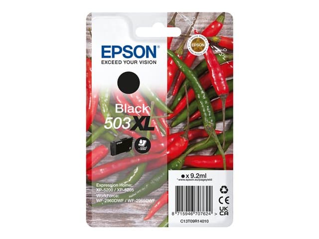 EPSON - 503XL Singlepack - XL - black - original - ink cartridge