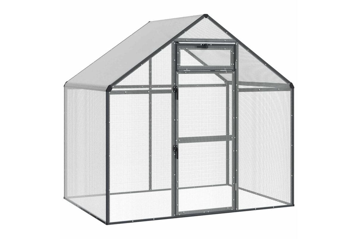 Vidaxl Bird Cage Anthracite 1815 X 112 X 1735 Cm