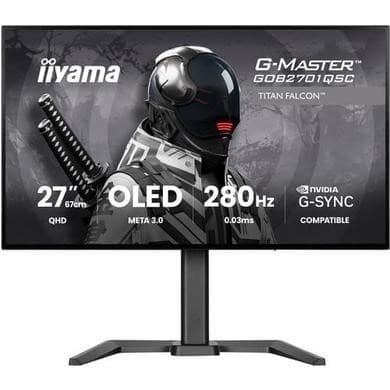 iiyama G-MASTER GOB2701QSC 27" OLED WQHD 280Hz 0.03ms Gaming Monitor