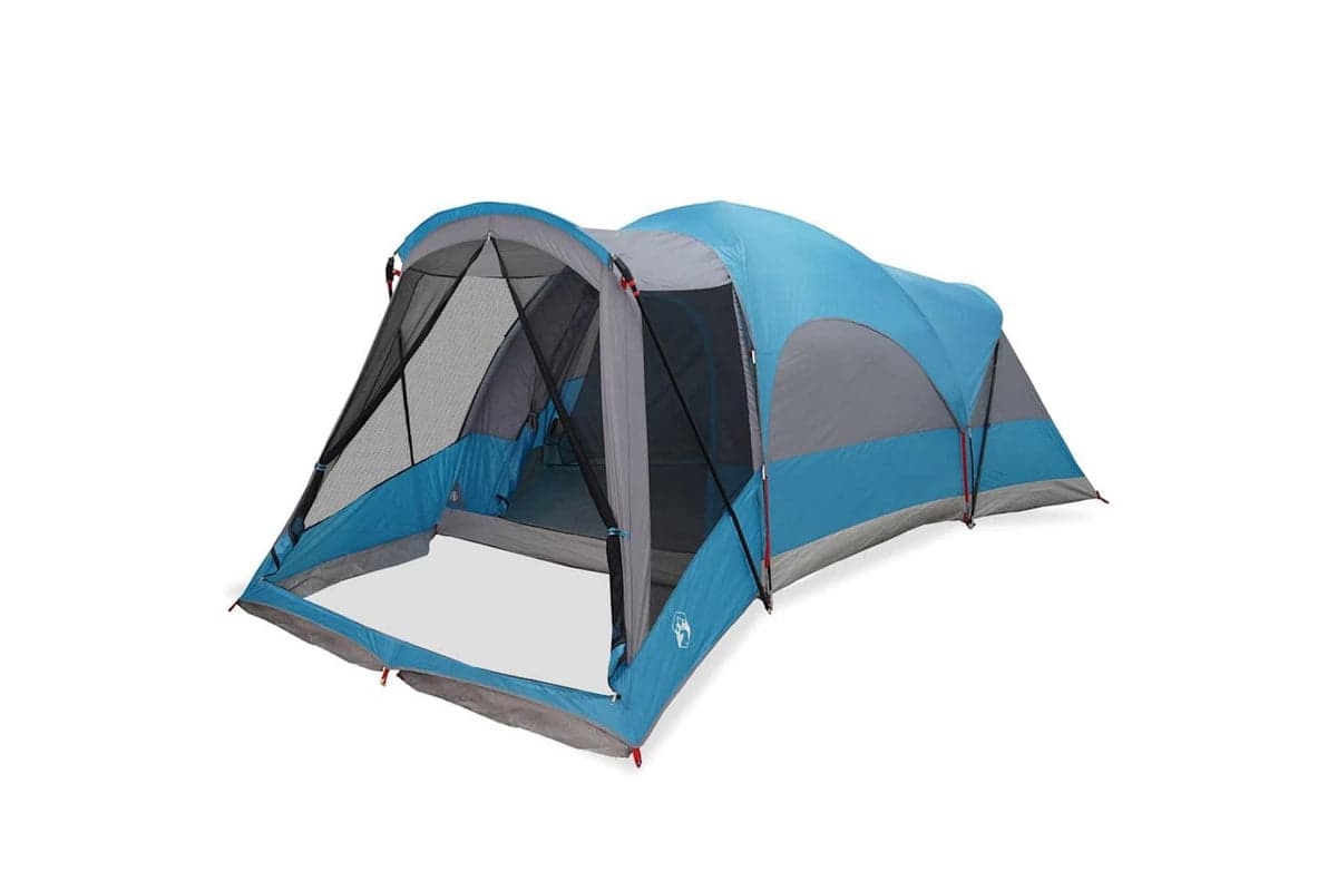 Vidaxl Family Tent Tunnel 8-person Blue Waterproof