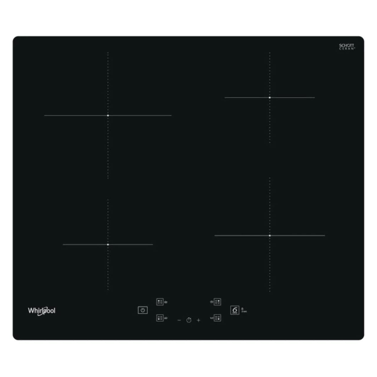 Whirlpool WSQ2160NE 60cm Induction Hob – Black