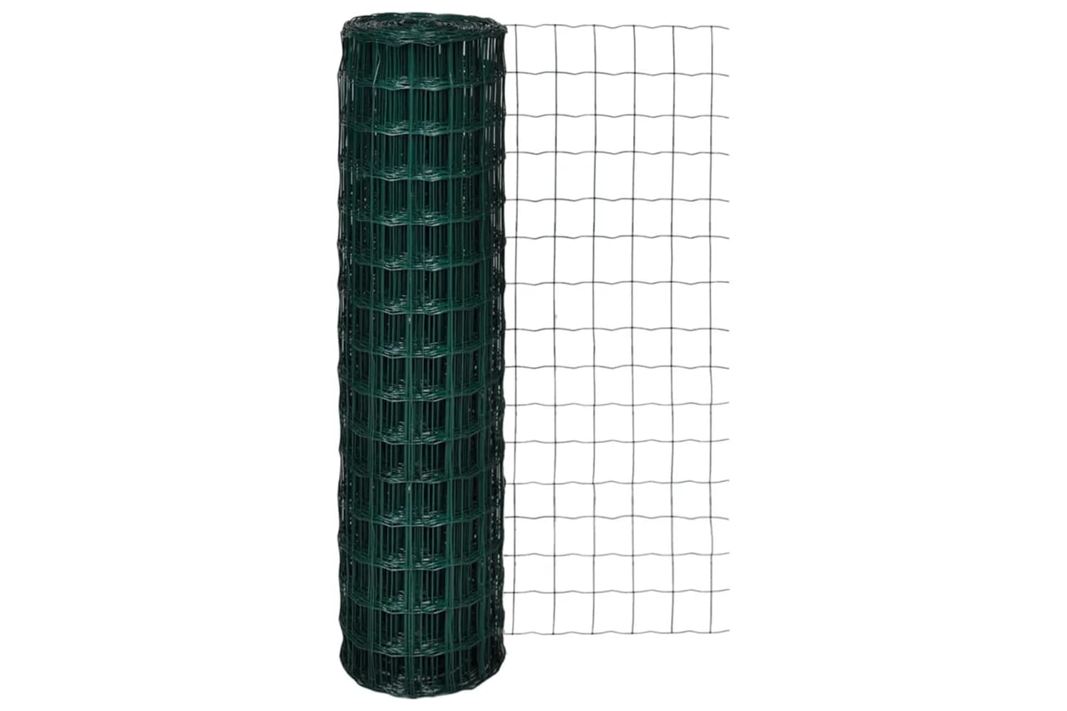 Vidaxl 140575 Euro Fence Steel 10x1.5 M Green