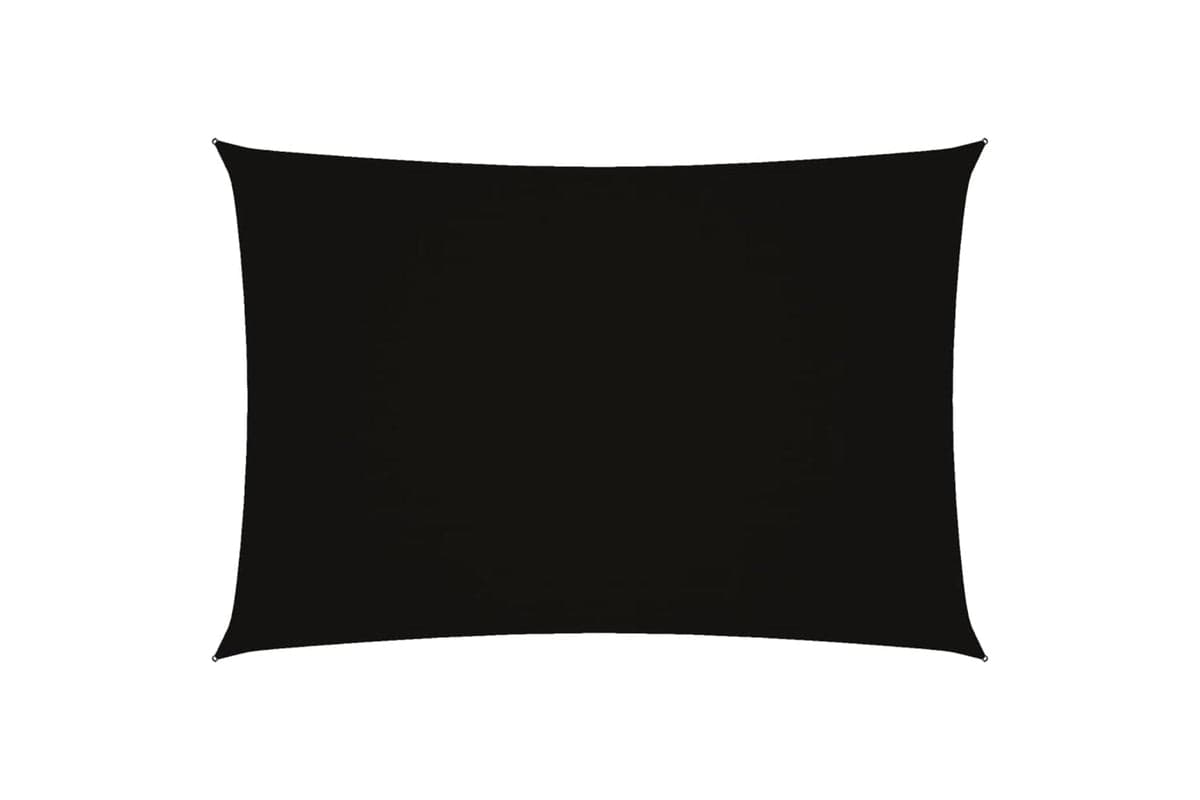 Vidaxl 135762 Sunshade Sail Oxford Fabric Rectangular 3x5 M Black