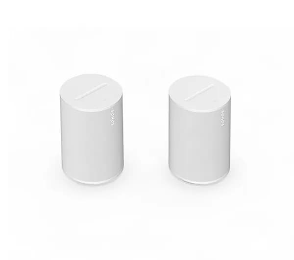 SONOS Era 100 SL Wireless Multi-room Speaker - White, Pack of 2