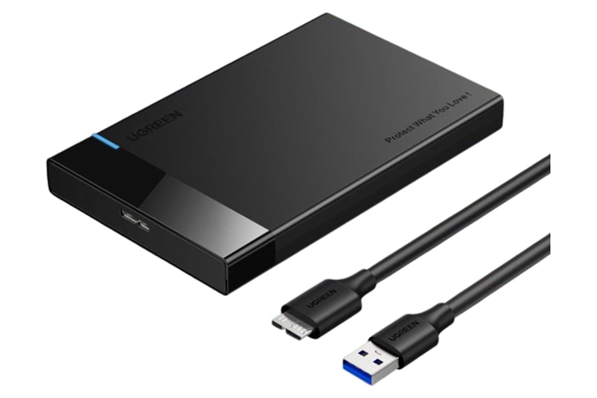 UGREEN 2.5" Enclosure SATA HDD Caddy External USB 3.0 Hard Disk Case