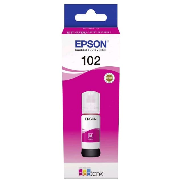 Epson 102 ECOTANK MAGENTA INK BOTTLE