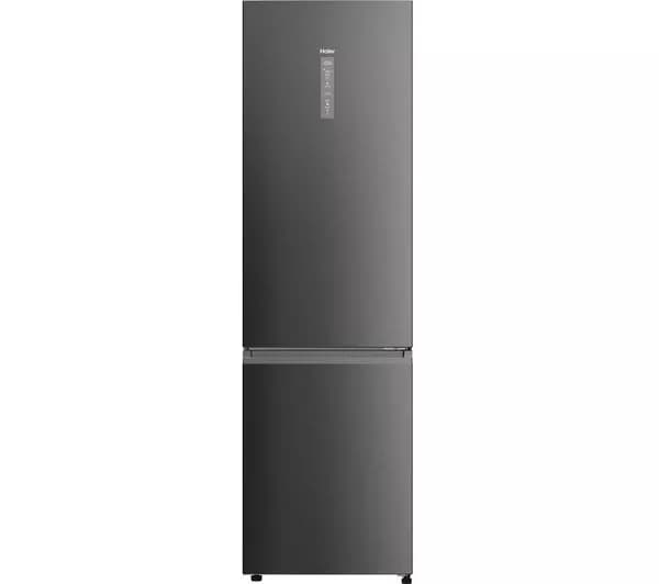 HAIER HDPW5620ANPD Smart 70/30 Fridge Freezer - Platinum Inox
