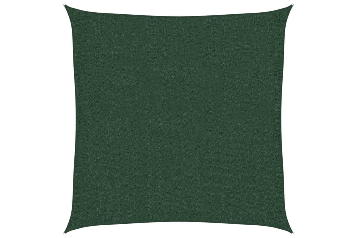 Vidaxl 311440 Sunshade Sail 160 G/mâ² Dark Green 3.6x3.6 M Hdpe