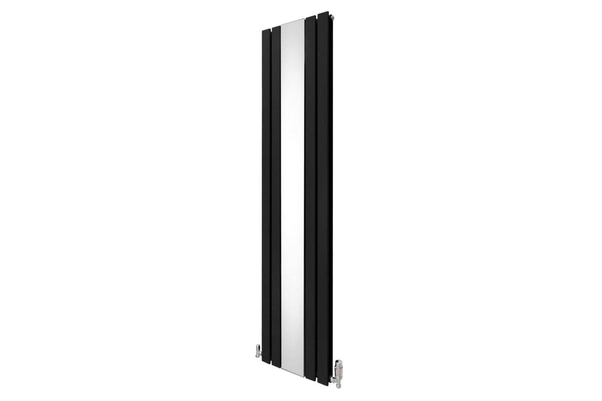 Monstershop 10872 - Flat Mirror Radiator & Valves - 1800mm X