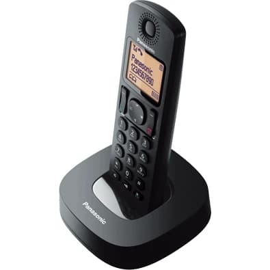 Panasonic Digital Cordless Dect Phone with 2 Handset - Black | KX-TGC312
