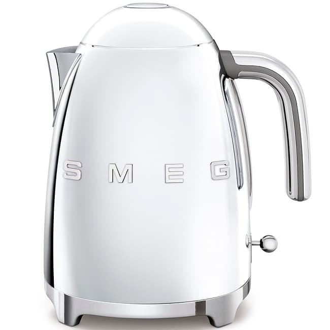 Smeg 50's Retro Style Polished Steel Kettle | KLF03SSUK