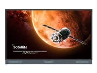 BENQ - RE6504 Interactive Display - 65" Diagonal Class RE04 Series LED-backlit LCD display - Education - With built-in interactive whiteboard, touchscreen (multi touch) - 4K UHD (2160p) 3840 x 2160 - Black