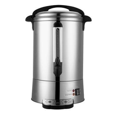 electriQ 10 Ltr 1500W Catering Urn - Stainless Steel