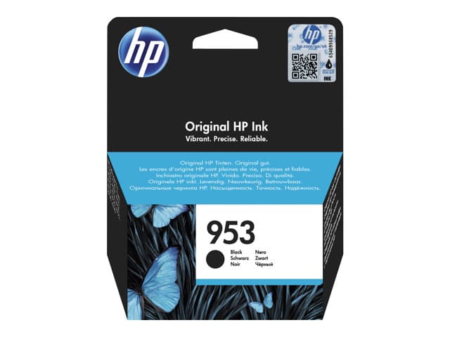 HP - 953 - black - original - ink cartridge